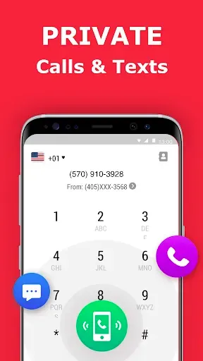 Скриншот 3 — Second Phone Number