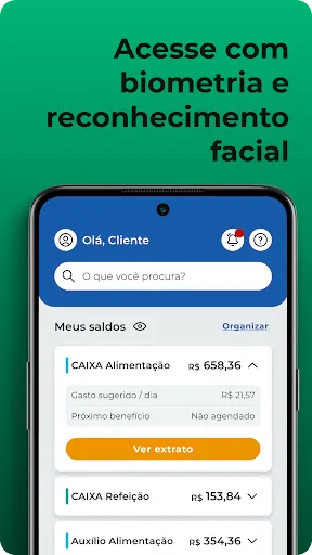 Скриншот 2 — CAIXA Refeição e Alimentação