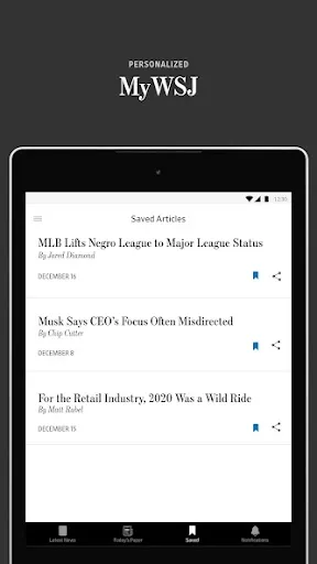 Скриншот 8 — The Wall Street Journal. News
