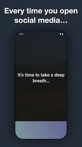 Скриншот 1 — one sec | app blocker, focus