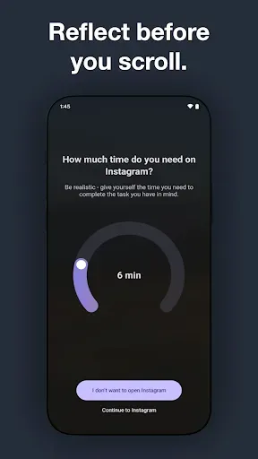 Скриншот 4 — one sec | app blocker, focus