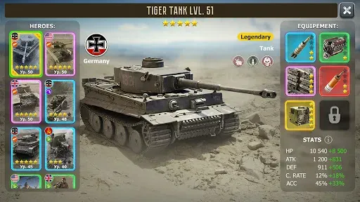 Скриншот 2 — Commanders at War: WW2 Battle