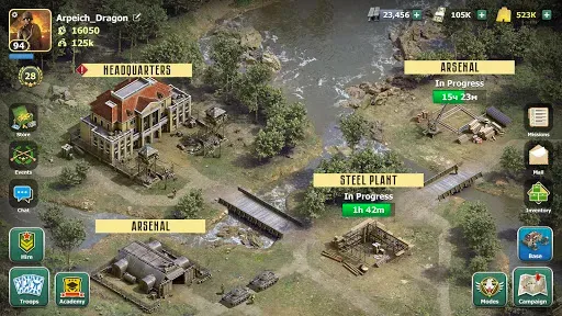 Скриншот 5 — Commanders at War: WW2 Battle