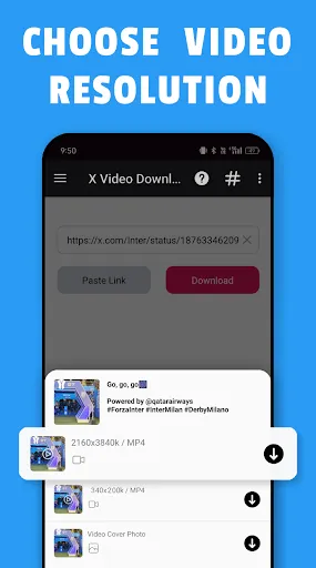 Скриншот 4 — Twitter Video Download