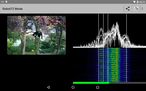 Скриншот 3 — Robot36 - SSTV Image Decoder