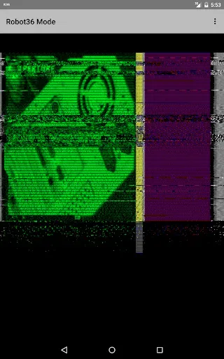 Скриншот 4 — Robot36 - SSTV Image Decoder