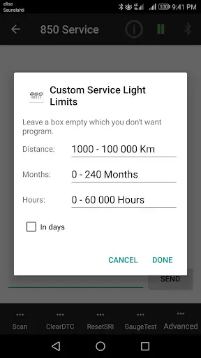 Скриншот 4 — 850 OBD-II