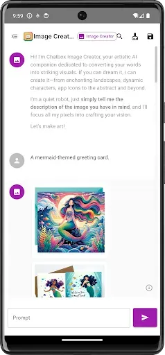 Скриншот 2 — Chatbox AI: Powerful AI Client