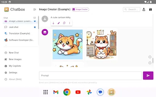 Скриншот 5 — Chatbox AI: Powerful AI Client