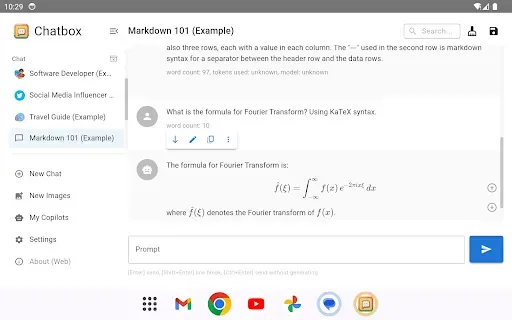 Скриншот 7 — Chatbox AI: Powerful AI Client