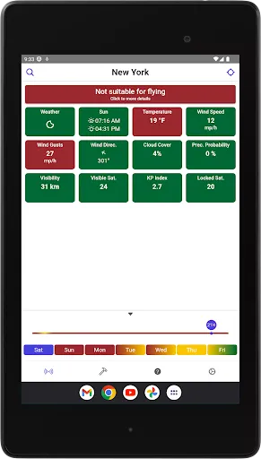 Скриншот 7 — Drone Weather Forecast