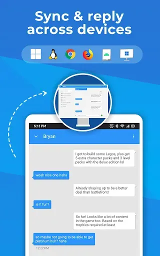Скриншот 8 — Pulse SMS (Phone/Tablet/Web)