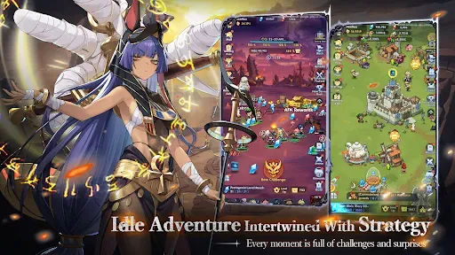 Скриншот 3 — Pixel Brave: Idle RPG