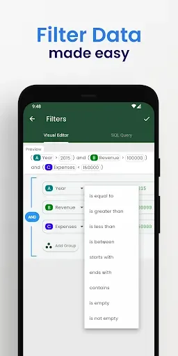 Скриншот 3 — CSV File Viewer - Smart CSV