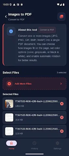 Скриншот 2 — Конвертер в PDF – PDFOn