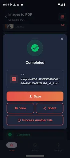 Скриншот 3 — Конвертер в PDF – PDFOn