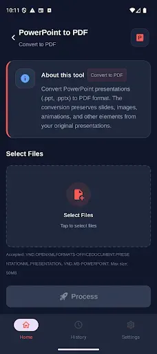 Скриншот 8 — Конвертер в PDF – PDFOn