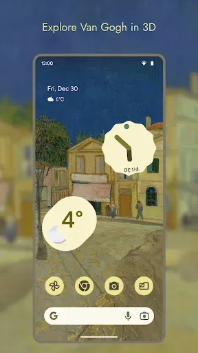 Скриншот 1 — Lamartine: Live Wallpaper