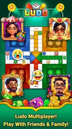Скриншот 1 — Ludo Gold - Board Game