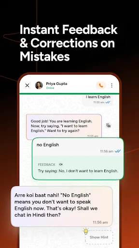 Скриншот 6 — SpeakX - English Speaking App