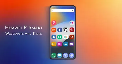 Скриншот 1 — Theme for Huawei P Smart 2019