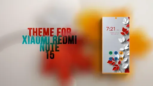 Скриншот 1 — Theme for Xiaomi Redmi Note 15