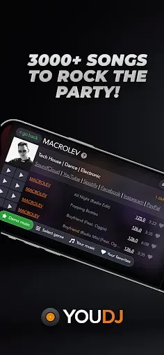 Скриншот 5 — YouDJ Mixer - Easy DJ app