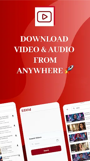 Скриншот 1 — SSVid - MP4, MP3 Downloader