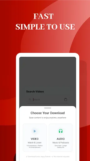 Скриншот 2 — SSVid - MP4, MP3 Downloader