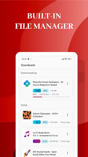 Скриншот 5 — SSVid - MP4, MP3 Downloader