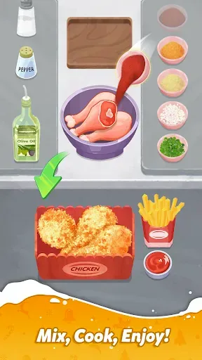 Скриншот 7 — Yummy Food: ASMR Cooking