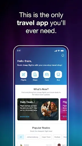 Скриншот 1 — Travelstart: Flights & Hotels