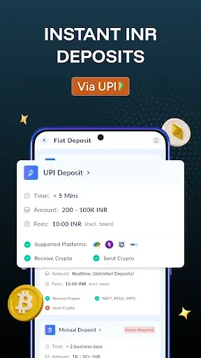 Скриншот 4 — ZebPay: Bitcoin & Crypto App