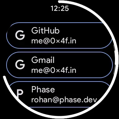 Скриншот 2 — Wristkey