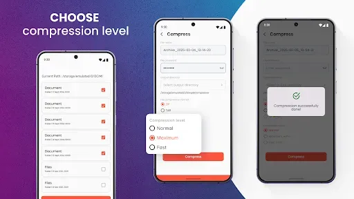 Скриншот 3 — UnZIP UnRAR: ZIP RAR Extractor