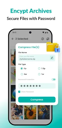 Скриншот 6 — Zip Extractor - UnZIP, UnRAR