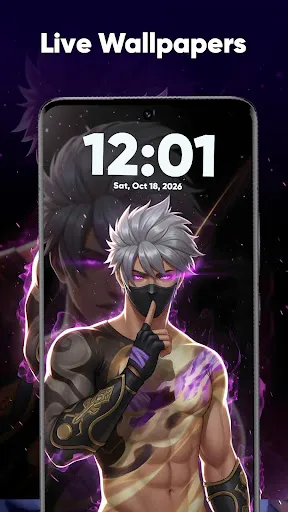 Скриншот 3 — Zipper Lock Screen & Wallpaper