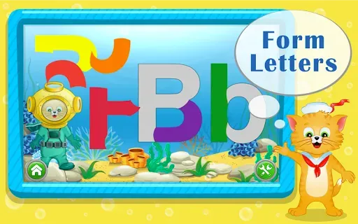 Скриншот 3 — Learn Letters with Captain Cat