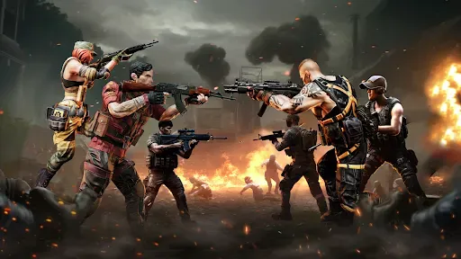 Скриншот 2 — Zombie Hunter: Offline Games