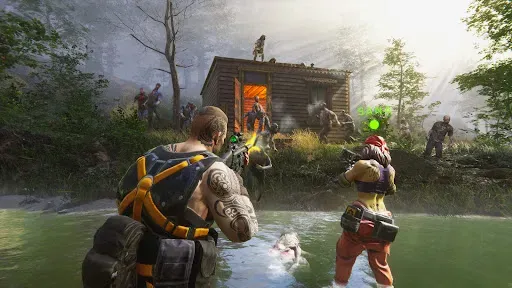 Скриншот 4 — Zombie Hunter: Offline Games