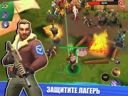 Скриншот 7 — Dead.io - Зомби Выживание