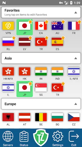 Скриншот 5 — Trust.Zone VPN — анонимный VPN
