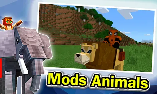 Скриншот 3 — Животные мод для Minecraft PE