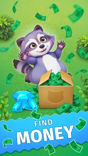Скриншот 2 — Raccoon Park: Idle Merge