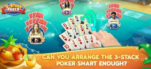 Скриншот 1 — 3-Stack Poker Zingplay